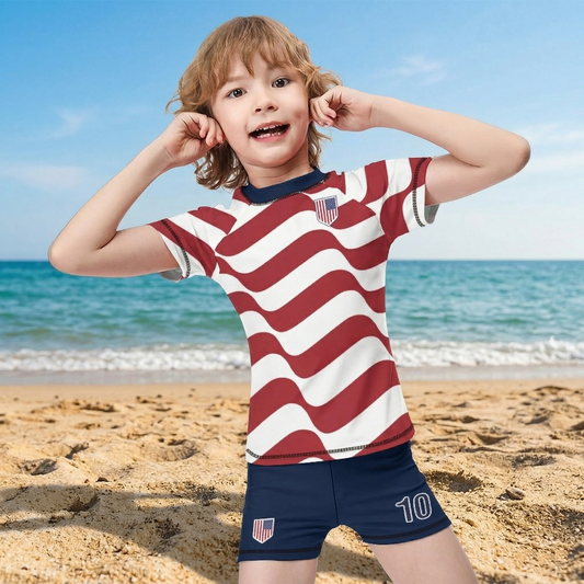 Boys' Jersey Swim Remix - USA Edition (Signature No. 10)